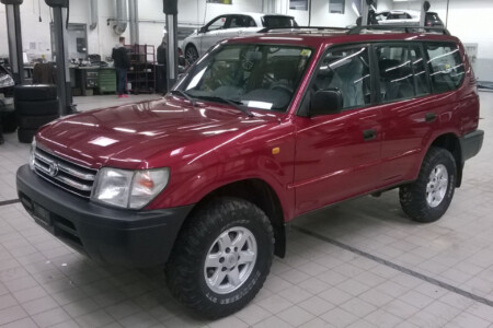 Landcruiser before modifications