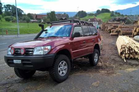 Landcruiser after modifications