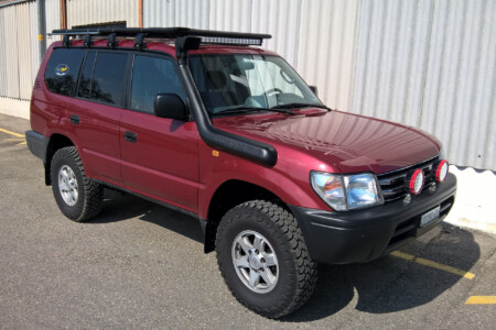 Landcruiser after modifications