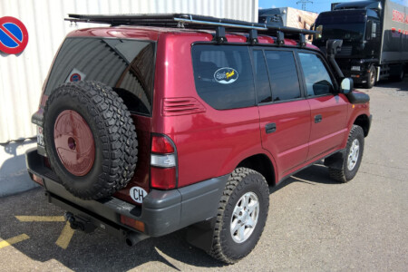 Landcruiser after modifications