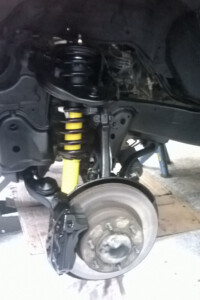 Landcruiser front suspension after